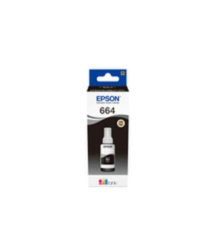 Alkunperäinen mustepatruuna Epson 664 Ecotank Black ink bottle (70ml) Musta Harmaa
