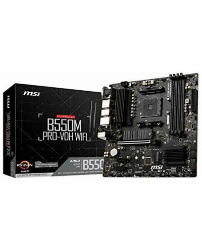 Carte Mère MSI 7C95-001R mATX AM4 AMD B550 AMD AMD AM4
