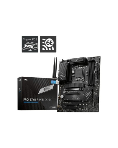 Motherboard MSI PRO B760-P WIFI DDR4 LGA 1700