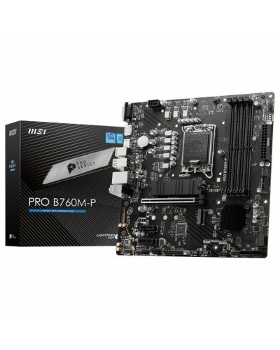 Moderkort MSI PRO B760M-P DDR4 LGA 1700