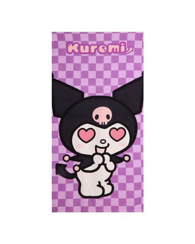 Serviette poncho avec capuche Hello Kitty Violet 70 x 140 cm