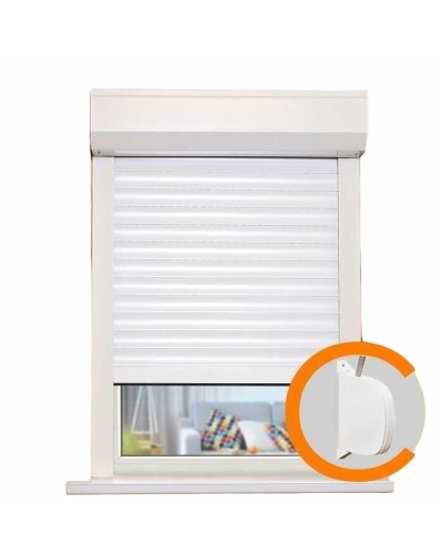 Jaloezie Wit 100 x 120 cm PVC