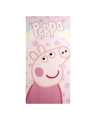 Strandbadduk Peppa Pig Ljusrosa 70 x 140 cm