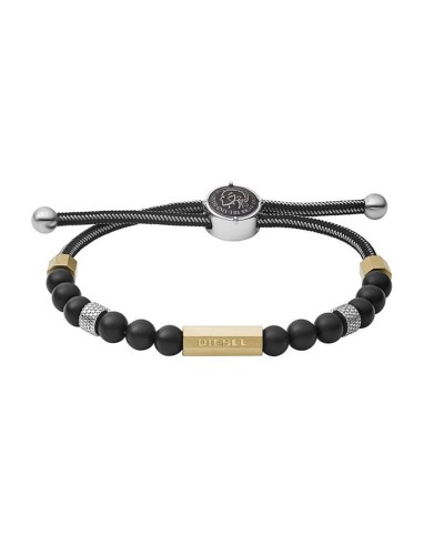 Bracelet Homme Diesel DX1269710 Acier inoxydable Noir