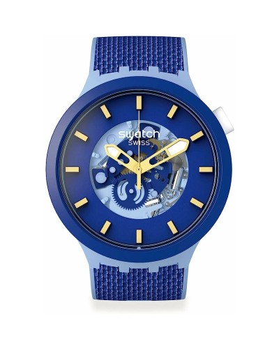 Miesten rannekellot Swatch BOUNCING BLUE (Ø 47 mm)