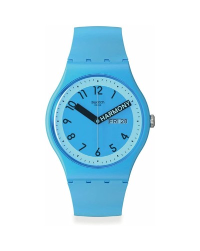 Orologio Uomo Swatch PROUDLY BLUE (Ø 41 mm)