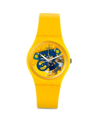 Herrklocka Swatch GJ136 (Ø 36 mm) Gul