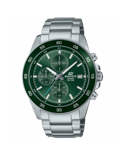 Orologio Uomo Casio EFR-526D-3AVUEF Verde Argentato (Ø 44 mm)