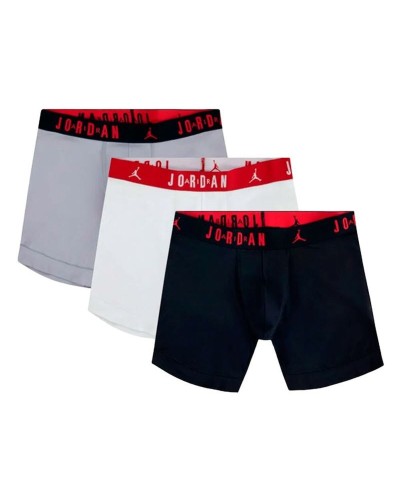 Boxer da Uomo Jordan Jhm Mens Flight Grigio 3 Pezzi