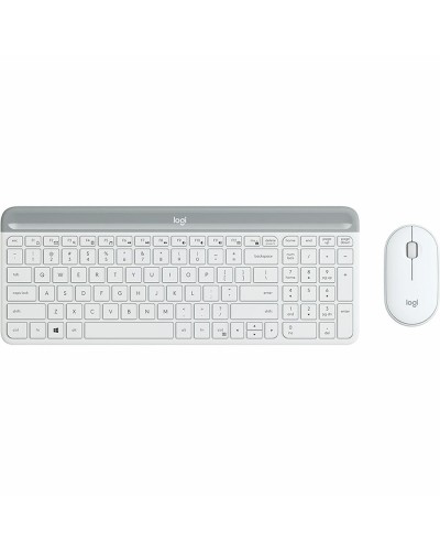 Toetsenbord en draadloze muis Logitech 920-009199 Qwerty Spaans Spaans