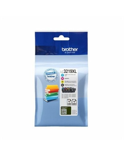 Cartuccia d'inchiostro compatibile Brother LC3219XLVAL Multicolore Giallo Ciano Magenta
