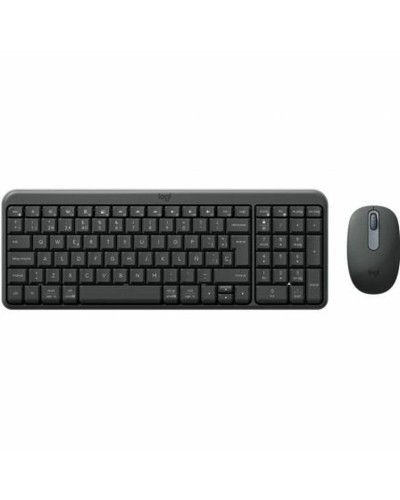 Näppäimistö ja hiiri Logitech 920-013543 Grafiitinharmaa QWERTY