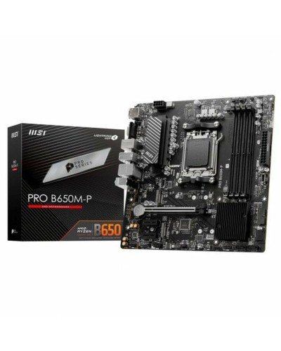 Motherboard MSI PRO B650M-P AMD AM5 AMD AMD B650