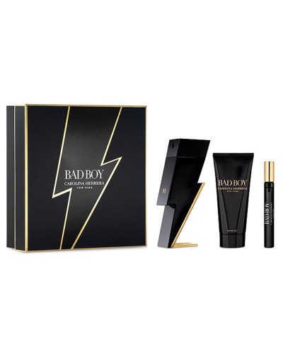 Cofanetto Profumo Uomo Bad Boy Carolina Herrera (3 pcs)