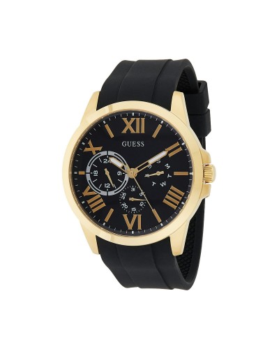 Montre Unisexe Guess ORBIT Noir (Ø 46 mm)