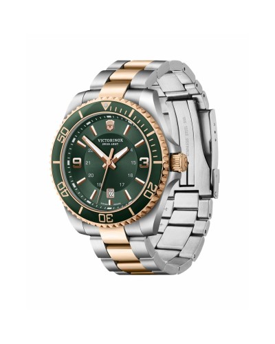 Herrenuhr Victorinox V242008 grün Silberfarben