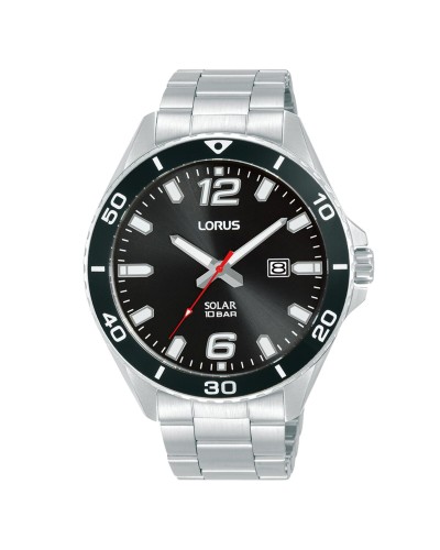 Montre Homme Lorus RX359AX9 Noir Argenté