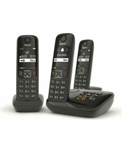 Huistelefoon Gigaset AS690A Trio Zwart