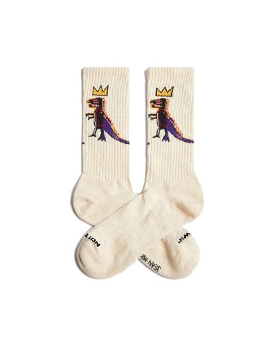 Socken Jimmy Lion Athletic Basquiat Pez Dis Braun