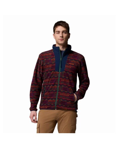 Maglia in Pile Columbia Sequoia Grove™ Azzurro Rosso Uomo