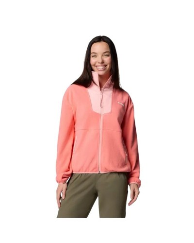 Doublure Polaire Columbia Sequoia Grove™ Full Zip Saumon Femme
