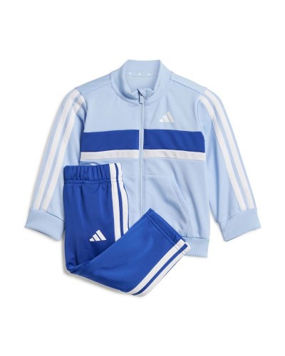 Completo Sportivo per Neonati Adidas 3Bandas Tib Acqua