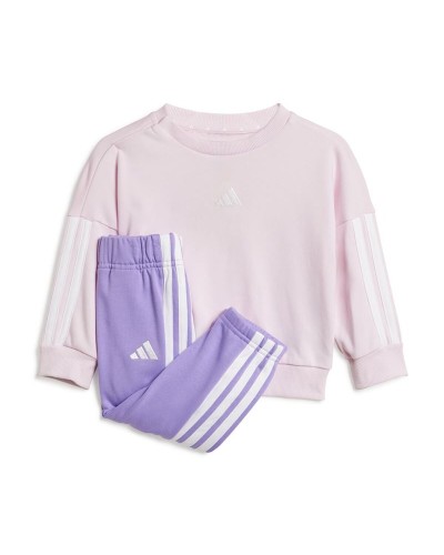Urheiluasu vauvalle Adidas 3 Bandas French Terry Jogger Pinkki