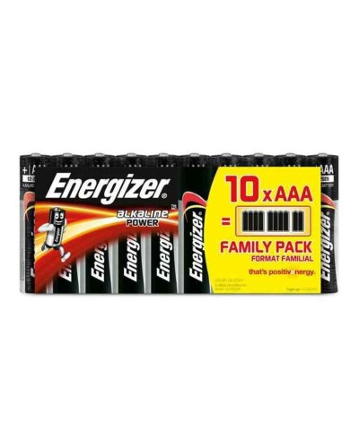 Alkali-Mangan-Batterie Energizer 630066 AAA LR03 (10 uds)