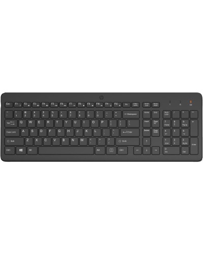 Tastiera Wireless HP 225 Nero Qwerty in Spagnolo QWERTY