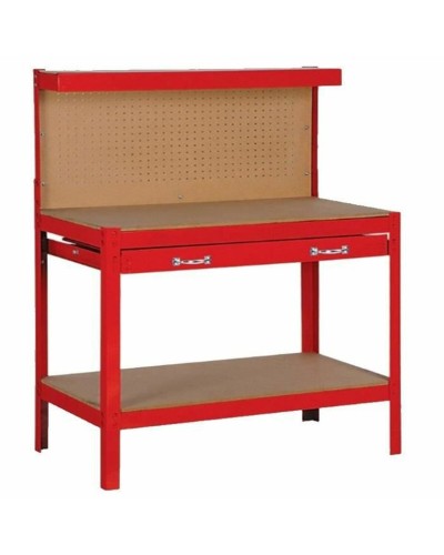 Werkbank Domac ESTAB100 Rood