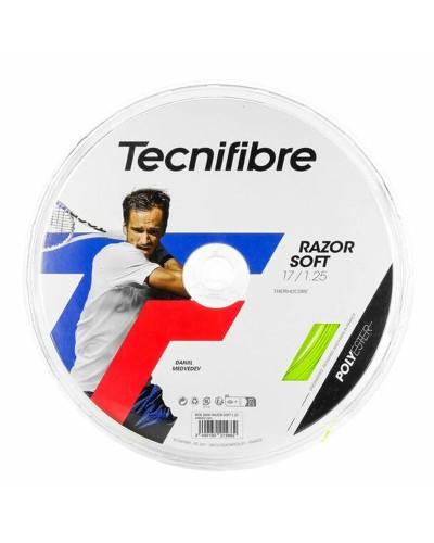 Cordaje para Raquetas Tecnifibre BOB 200M Razor Soft 1,30 Verde 1,3 mm