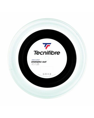 Cordaje para Raquetas Tecnifibre 200M Synthetic Gut Negro 1,35 mm