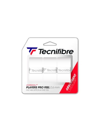 Tennis Übergriffband Tecnifibre 52PLAPROWH Weiß