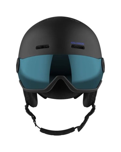 Casque de ski Salomon Orka Visor Noir Enfant Unisexe 49-53 cm