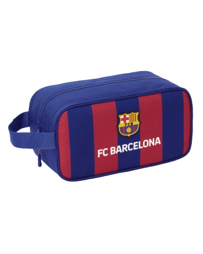 Range-Chaussures de Voyage F.C. Barcelona Bordeaux Blue marine 29 x 15 x 14 cm