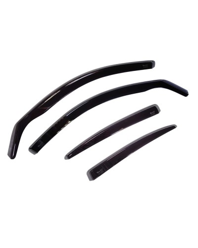 Wind deflector HEKO 24293 4 Pieces Frontal Rear
