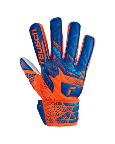 Torwarthandschuhe Reusch Attrakt Starter Blau Orange