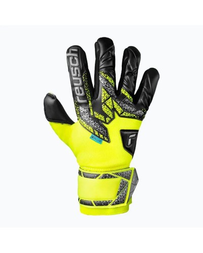 Keeperhandschoenen Reusch Attrakt Duo safe Geel Volwassenen