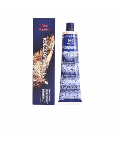 Tinte Permanente Wella Koleston Perfect Pure Naturals Nº 9.0 60 ml