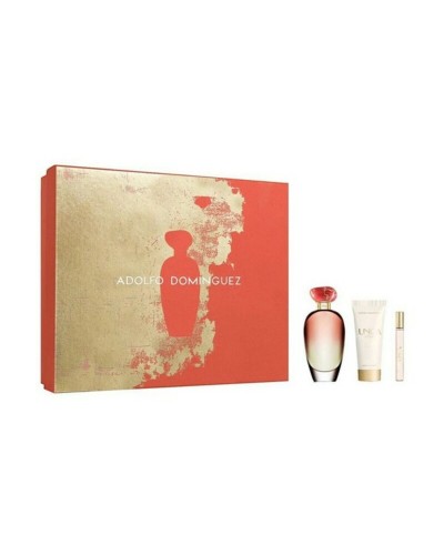 Set de Parfum Femme Unica Coral Adolfo Dominguez (3 pcs) (3 pcs)