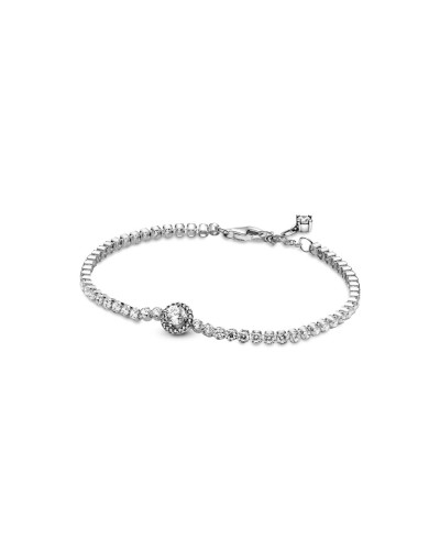 Naisten rannekorut Pandora 599416C01-16 16 cm Hopeinen