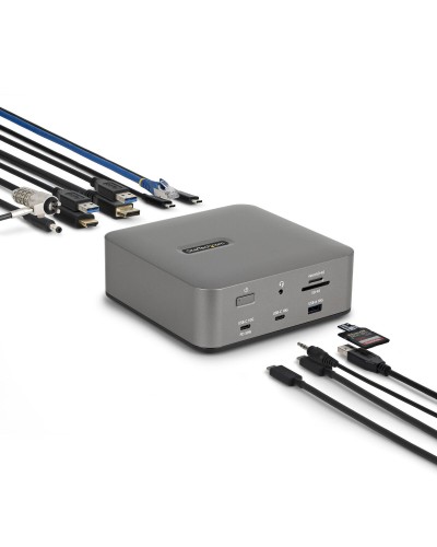 Hub USB Startech 215UE-TB5USB4DOCK Grigio