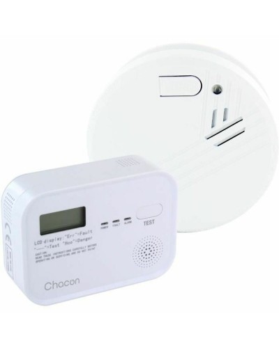 Set of smoke and carbon monoxide detectors Chacon