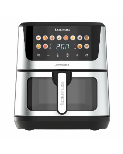 Friggitrice ad Aria Taurus Nero 2100 W 8 L