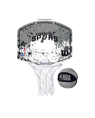 Panier de Basket Wilson NBA Team San Antonio Gris