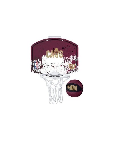 Panier de Basket Wilson NBA Team Mini Hoop Cle Cavs Marron
