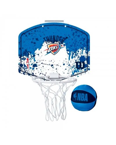 Basketballkorb Wilson Team Mini Hoop NBA Thunder Blau