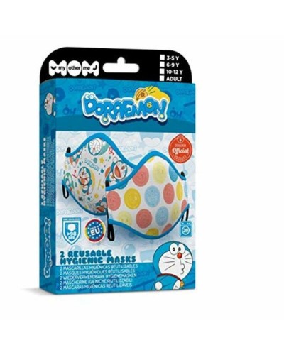 Mascarilla Higiénica de Tela Reutilizable My Other Me Doraemon Premium Adulto