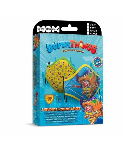 Hygienische Maske My Other Me Super Things Mask Premium 3-5 Jahre