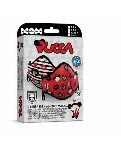 Wiederverwendbare Stoff-Hygienemaske My Other Me Pucca Premium